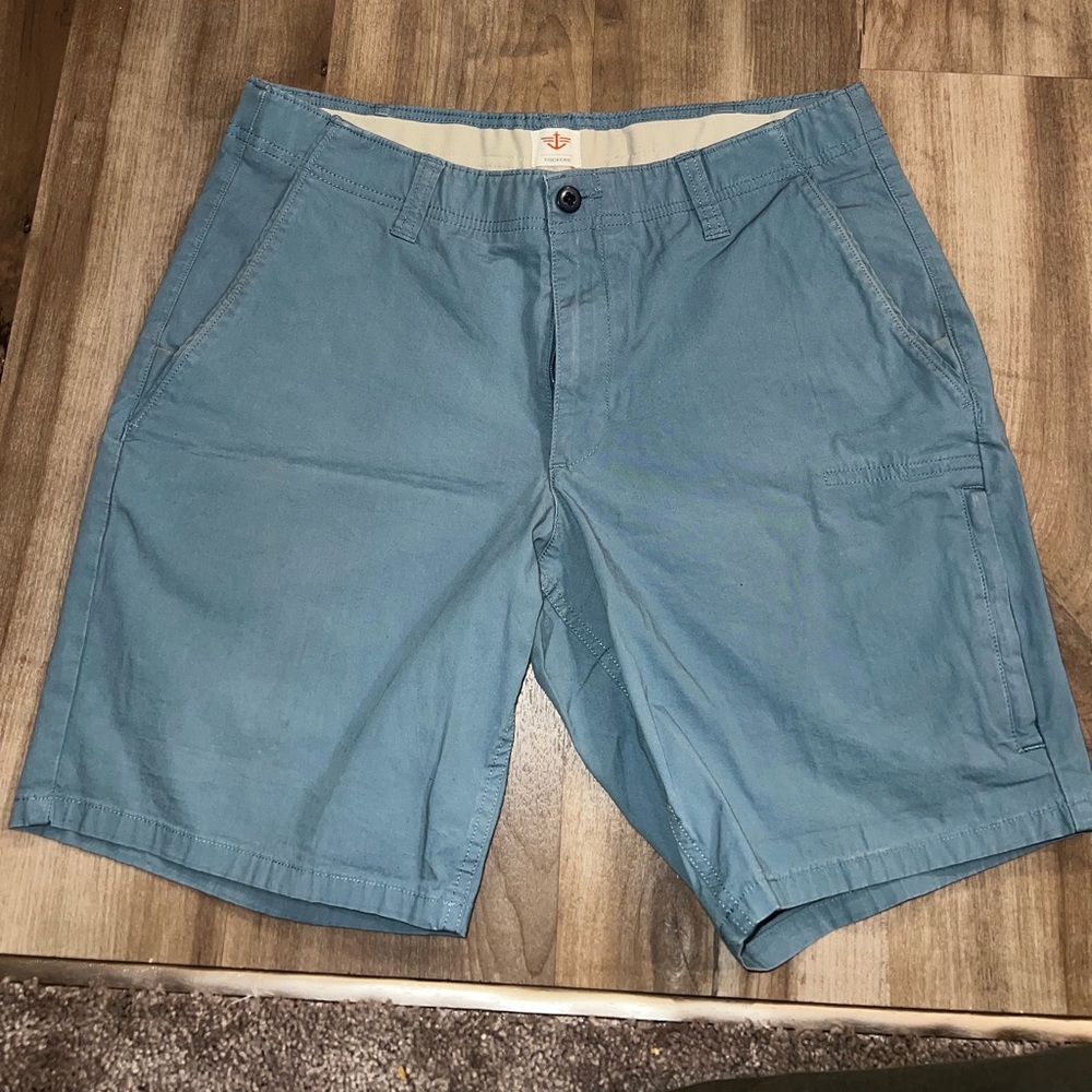 Dockers blue cargo shorts